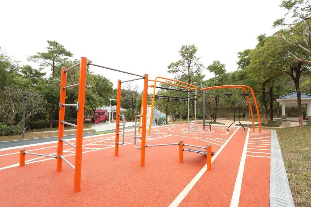 聚龍山生態(tài)公園煥新康體設(shè)備，春節(jié)邀您共享山林健身與親子時光